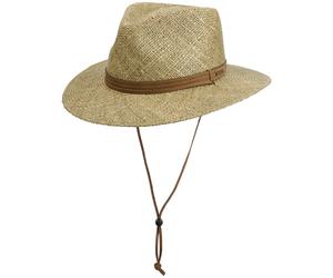 Seegrashut mit Kinnband by Stetson natur XL (60-61 cm)