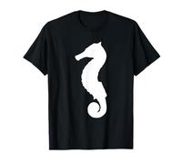 Seepferdchen-Silhouette, Name That Tier, niedliche Baby-Seepferde T-Shirt
