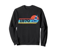 Segeln Jahrgang 1970 Geburtstag Segelboot Wassersport Segler Sweatshirt