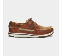 Segelschuhe / Bootsschuhe Sebago Triton Three Eye FGL, Brown Cinnamon (922), Herren, EU 44.5 (US 10.5 / 28.6 cm)