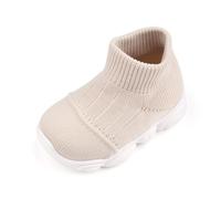 Sehfupoye Baby Sportschuhe Gestrickte Mesh Atmungsaktive Krabbelschuhe mit Leichter Sohle für 0-60 Monate, Sommer, Größe 20-26
