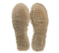 sehr dicke Sohle aus echtem Mimosa gegerbtem Lammfell zu schneitbar beige, 36