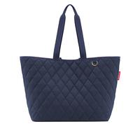 sehr große Einkaufstasche von reisenthel blau Steppoptik - Strantasche - midnight gold Blau