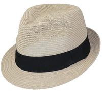 sehr leichter Trilby Hut in 3 Farben beige, M