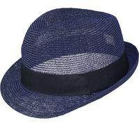 sehr leichter Trilby Hut in 3 Farben marine, XL