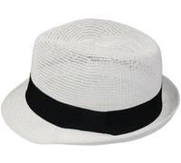 sehr leichter Trilby Hut in 3 Farben weiss, XL