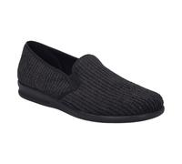 Josef Seibel Herren Pantoffeln Belfort 122, Männer Hausschuhe,Weite G (Normal),schlapfen,drinnen,daheim,zuhause,Herbst,schwarz,47 EU