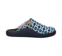 Josef Seibel Damen Pantoffeln Monaco.D.03,Weite F 1/2 (Schmal),Pantoletten,Latschen,Schlappen,gaeste-Hausschuhe,türkis-Multi,37 EU