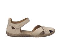 Riemchensandale JOSEF SEIBEL "Josef Seibel Sandalen Leder", Damen, Gr. 38, creme, Leder, Schuhe Riemchensandale (56250845-38) creme