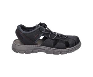 Seibel Herrenschuhe Sandalen schwarz-kombi schwarz-kombi - Gr. - 43