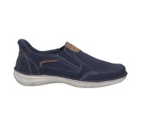 Slipper JOSEF SEIBEL "New Anvers 25, nachtblau-kombi", Herren, Gr. 41, blau (nachtblau, kombi), Obermaterial: 80% Rindsleder Leather cow. 20% Textilmaterial TEXMAT., Schuhe Slipper (21846965-41) nacht