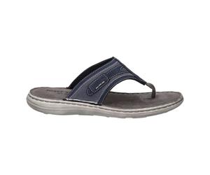 Seibel Herrenschuhe Zehentrenner jeans-kombi jeans-kombi - Gr. - 45