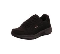 Josef Seibel Herren Sneaker Mitchell 50 – Rindsleder, wasserdicht, Wechselfußbett – Schwarz Größe 40
