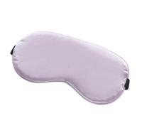 Seide Augenmaske zum Schlafen gepolstert Augenschutz Patch Schlafmaske Augenband Augenbänder Reise Entspannung Ruhe Frauen Männer (Hellviolett)