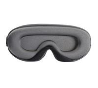 Seiden-Augenmaske 2 Stück 3D Memory Foam Seiden-Schlafmaske, weiche Augenklappen, Komfort, dreidimensionales Design, Gesichts-Schlafmaske, atmungsaktiv FüR Schlaf(Gray)