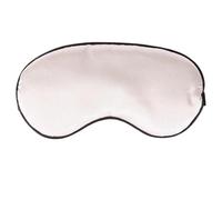 Seiden-Augenmaske 3 stücke 3D Seide Schlaf Maske Auge Hilfe Schlafen Augen Eyeshade Abdeckung Schatten Augenklappe Weiche Tragbare Augenbinde Reise FüR Schlaf(Beige)