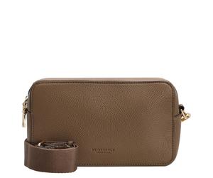 Seidenfelt Bjuv - Umhängetasche 24 cm (olive/gold)
