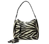 SEIDENFELT Damen-Midi-Hobo SANDVE Schultertasche-Zebra