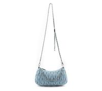 Seidenfelt Floro Schultertasche 45 cm blau