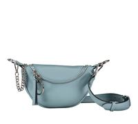 Seidenfelt Gürteltasche / Umhängetasche Skien II Dusty Blue Silver