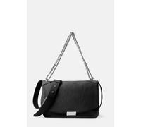 Seidenfelt - Handtasche Mit Überschla Vejen Shoulderbag Glossy Black Schwarz