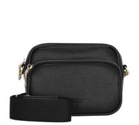 Seidenfelt Heby Umhängetasche 18 cm black-gold (TAS008247) schwarz