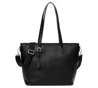 SEIDENFELT MANUFAKTUR Heby Shopper Black / Gold