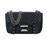 Seidenfelt Jomala Schultertasche 24 cm black with tiny rivets (TAS025361)