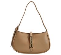 Seidenfelt Loviisa - Schultertasche 23 cm (coffe & cream)
