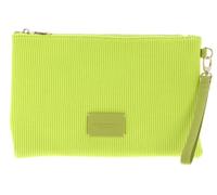 SEIDENFELT MANUFAKTUR Clutch Kivik Pouch Lemon Shock/Gold neongelb