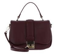 SEIDENFELT MANUFAKTUR Dalarna Top Handle Bag Oxblood / Gold