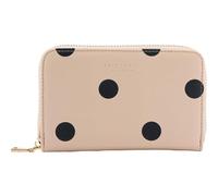 SEIDENFELT MANUFAKTUR Geldbörse Ebba Wallet Happy Dots Lachsfarben