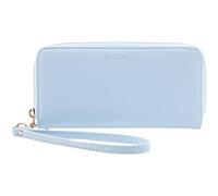 SEIDENFELT MANUFAKTUR Geldbörse Small Items Smilla Wallet Cute Blue hellblau