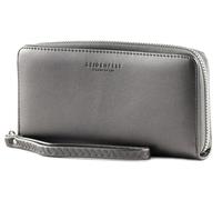SEIDENFELT MANUFAKTUR Geldbörse Smilla III Gunmetal grau