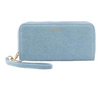 SEIDENFELT MANUFAKTUR Geldbörse Smilla Wallet Denim in Blue hellblau