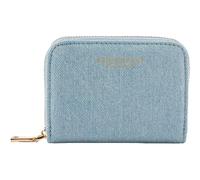 SEIDENFELT MANUFAKTUR Geldbörse Ylva Wallet Denim in Blue hellblau
