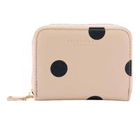 SEIDENFELT MANUFAKTUR Geldbörse Ylva Wallet Happy Dots Lachsfarben
