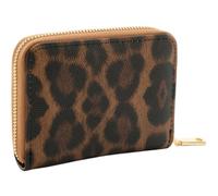 SEIDENFELT MANUFAKTUR Geldbörse Ylva Wallet Leo Brown braun