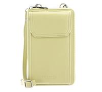 SEIDENFELT MANUFAKTUR Handytasche Geldbörse Calla Phone Wallet Celery hellgelb