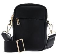 SEIDENFELT MANUFAKTUR Heby Small Crossbody Bag Black/Gold