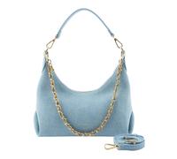 SEIDENFELT MANUFAKTUR Huuvari Hobo Bag Denim in Blue