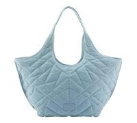 SEIDENFELT MANUFAKTUR Huuvari Shopper Denim in Blue hellblau