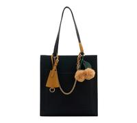 SEIDENFELT MANUFAKTUR Lyby Shopper Black schwarz