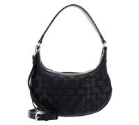 SEIDENFELT MANUFAKTUR Malilla Halfmoon Hobo Bag Black