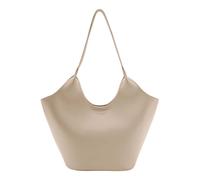 SEIDENFELT MANUFAKTUR Nelma Tulip Shopper Warm Beige