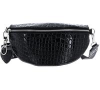 SEIDENFELT MANUFAKTUR Nesna Beltbag Croco Print Black