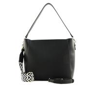 SEIDENFELT MANUFAKTUR Persby Hobo Bag Black / Gold