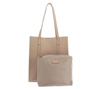 SEIDENFELT MANUFAKTUR Persby Shopper Bag Light Toffee / Gold