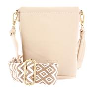 SEIDENFELT MANUFAKTUR Persby Small Bucket Crossbody Bag Cream / Gold