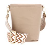 SEIDENFELT MANUFAKTUR Persby Small Bucket Crossbody Bag Light Toffee / Gold